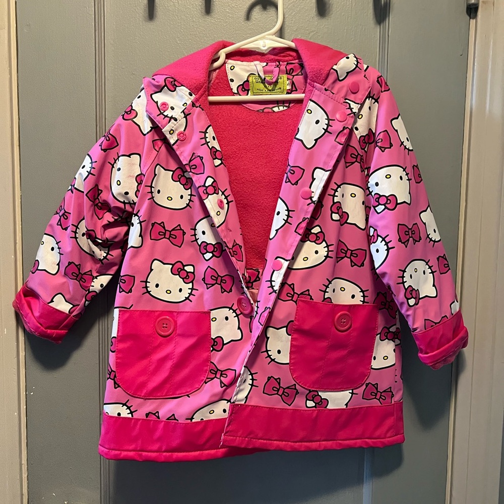 Hello kitty rain coat